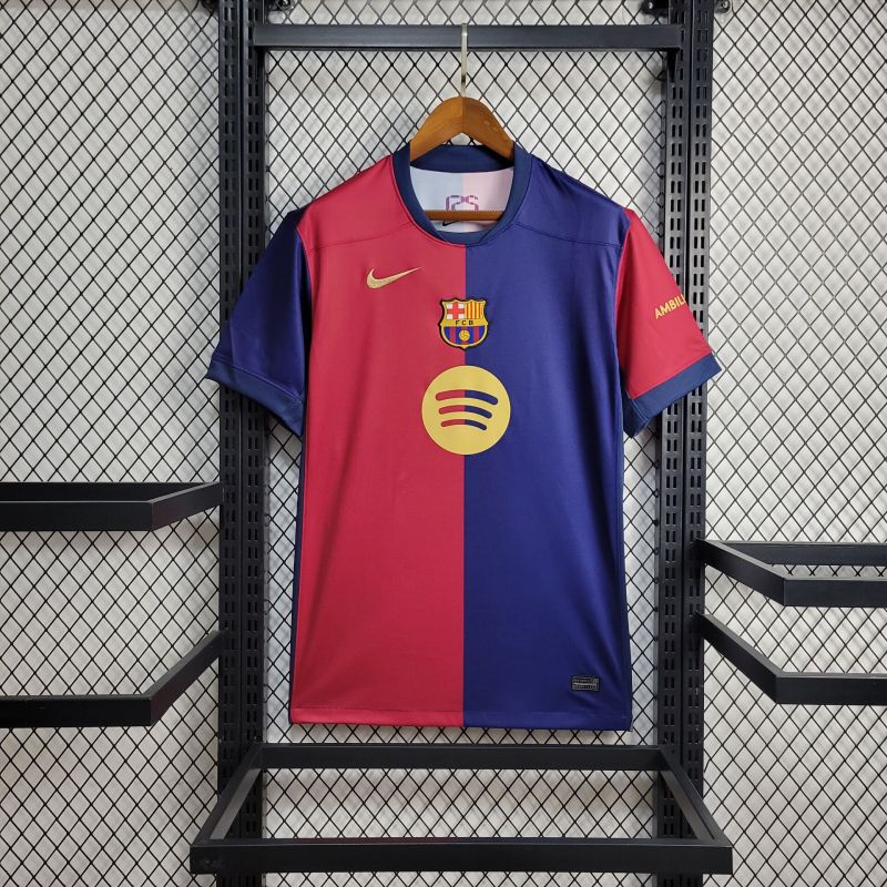 Barcelona home 24/25 shirt+shorts+sock kit Football team shirt Jersey