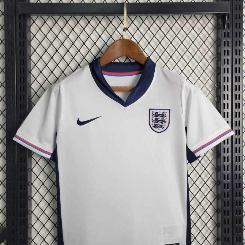 England Home KIDS 24/25 shirt+shorts+sock kit Football team shirt Jersey