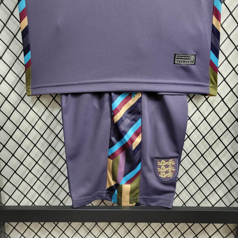 England away KIDS 24/25 shirt+shorts+sock kit Football team shirt Jersey