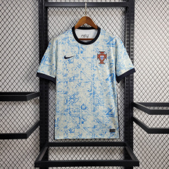 Portugal away 24/25 shirt+shorts+sock kit Football team shirt Jersey