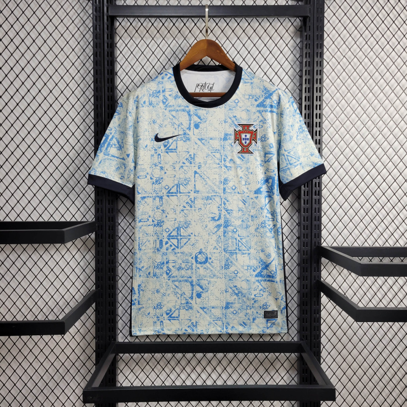 Portugal away 24/25 shirt+shorts+sock kit Football team shirt Jersey