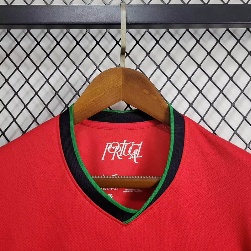 Portugal Home 24/25 shirt+shorts+sock kit Football team shirt Jersey