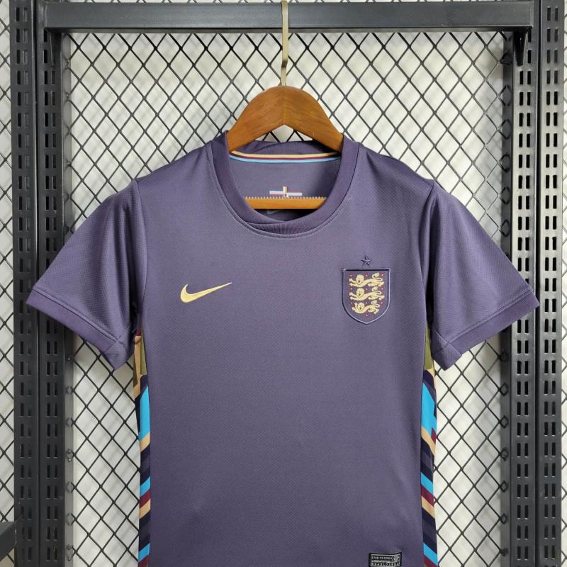England away KIDS 24/25 shirt+shorts+sock kit Football team shirt Jersey