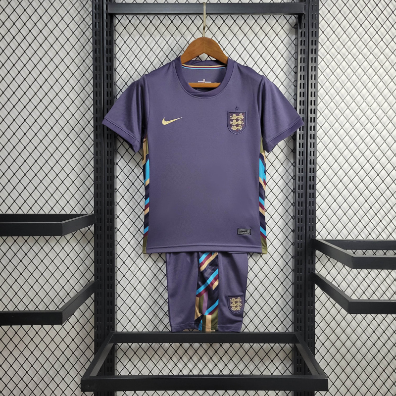 England away KIDS 24/25 shirt+shorts+sock kit Football team shirt Jersey