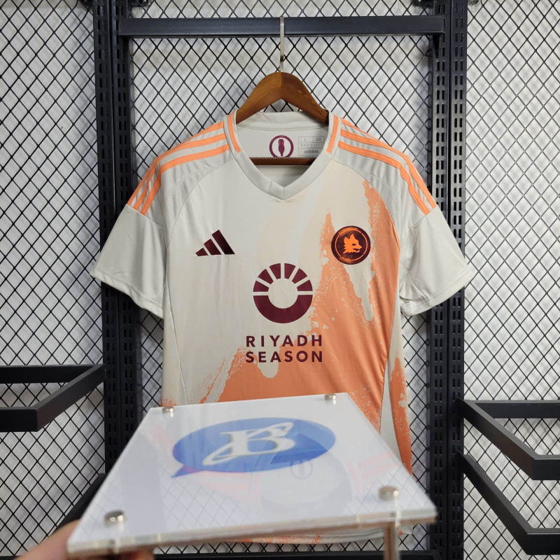 Roma Away  24/25 Football Team Shirt Jersey