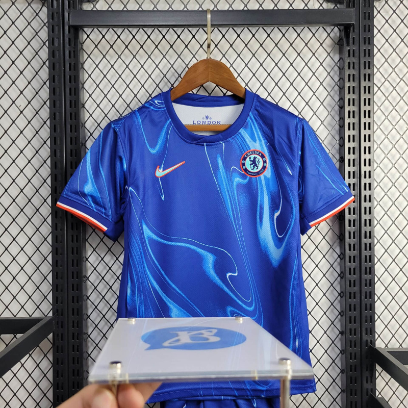Chelsea Home KIDS 24/25 Football Team Shirt Jersey