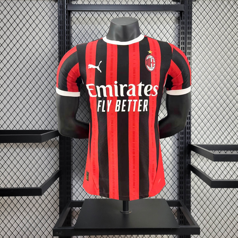 AC Milan Home player 24/25 Football Team Shirt Jersey