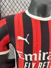 AC Milan Home player 24/25 Football Team Shirt Jersey