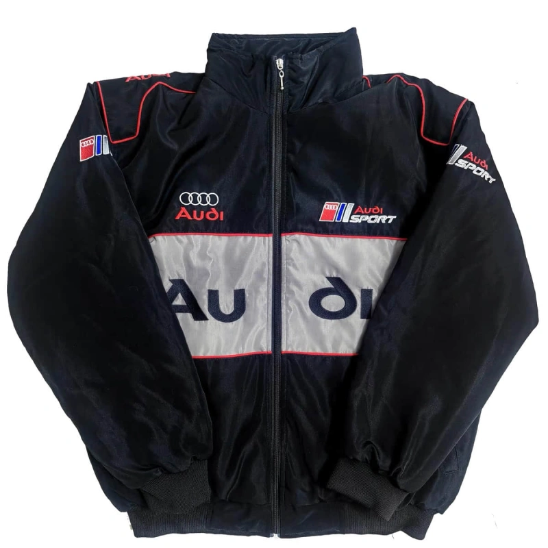 F1 racing suits, fully embroidered F1 racing suits, motorcycle riding suits, winter cotton warm jackets
