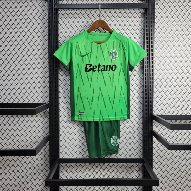 Sporting Lisbon 3 Away KIDS 24/25 Football team shirt Jersey