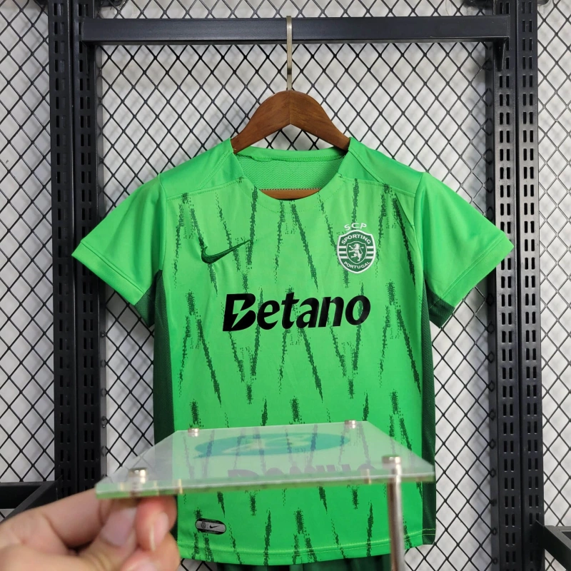 Sporting Lisbon 3 Away KIDS 24/25 Football team shirt Jersey