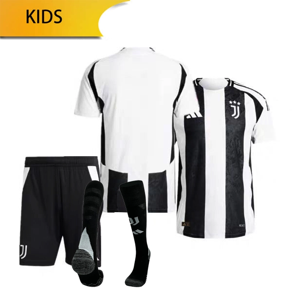 Juventus home KIDS 24/25 shirt+shorts+sock kit Football team shirt Jersey