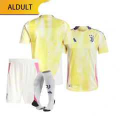 Juventus away 24/25 shirt+shorts+sock kit Football team shirt Jersey