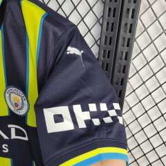 Manchester City away KIDS 24/25 shirt+shorts+sock kit Football team shirt Jersey