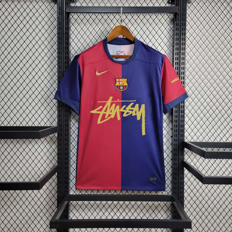 Barcelona home co-branded edition 24/25 Football team shirt Jersey Sports shirt