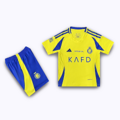 Al Nassr Home KIDS 24/25 Football team shirt Jersey Sports shirt
