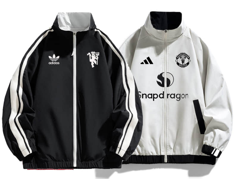 Manchester United windbreaker jacket Football team shirt Jersey Sports shirt