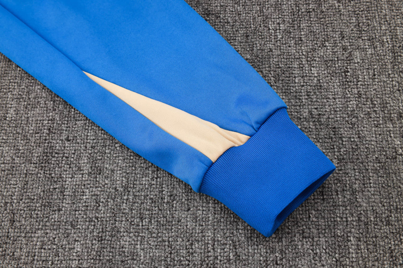 Barcelona Long-sleeved half-pull training kit 24/25 Football team shirt Jersey Sports shirt