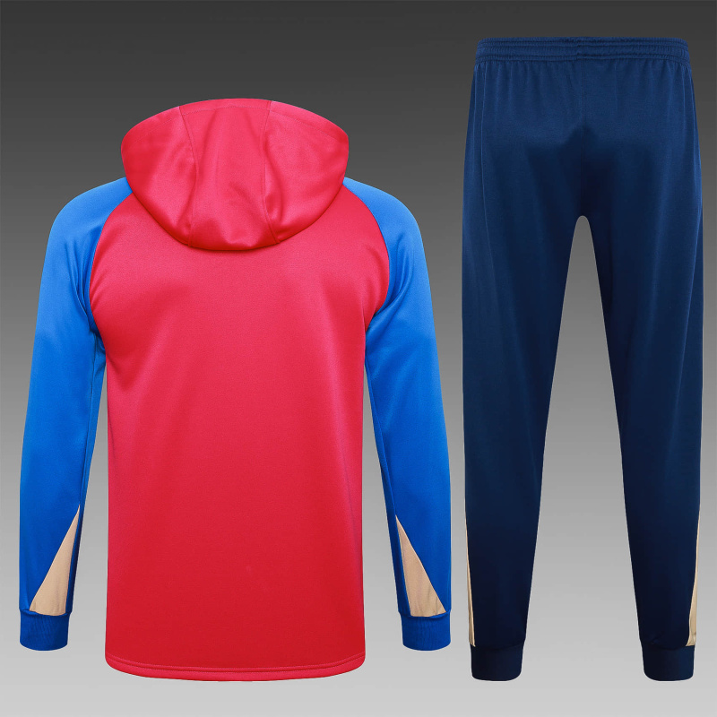 Barcelona Long-sleeved half-pull training kit 24/25 Football team shirt Jersey Sports shirt