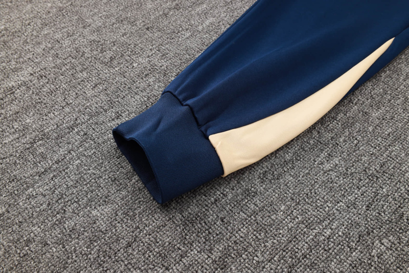 Barcelona Long-sleeved half-pull training kit 24/25 Football team shirt Jersey Sports shirt