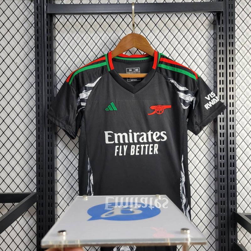 Arsenal away KIDS 24/25 shirt+shorts+sock kit Football team shirt Jersey