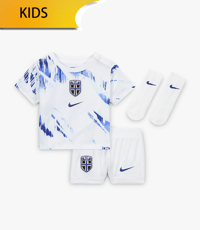 Norway away 24/25 shirt+shorts+sock kit Football team shirt Jersey