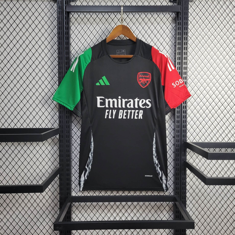 Arsenal black training uniform 24/25 Football team shirt Jersey Sports shirt