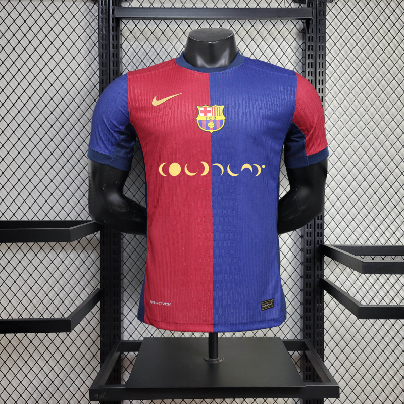 Barcelona Home player 24/25 Football team shirt Jersey Sports shirt