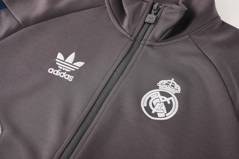 Real Madrid 2 Away Jacket training suit set 24/25 Football team shirt Jersey Sports shirt