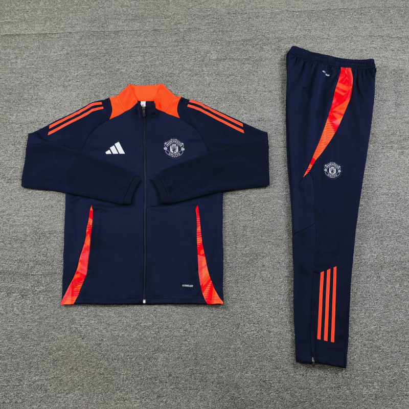 Manchester United Jacket training suit set 24/25 Football team shirt Jersey Sports shirt
