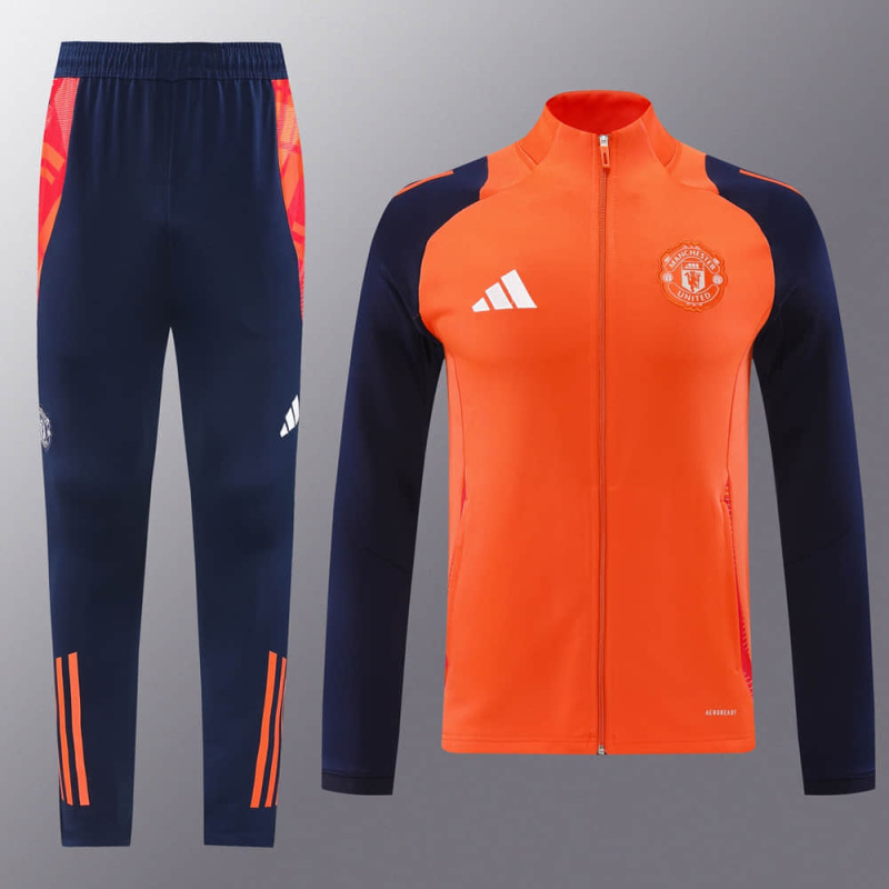 Manchester United Jacket training suit set 24/25 Football team shirt Jersey Sports shirt