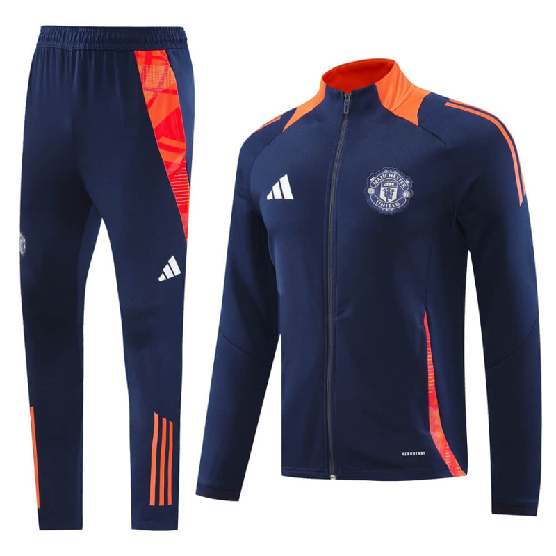 Manchester United Jacket training suit set 24/25 Football team shirt Jersey Sports shirt