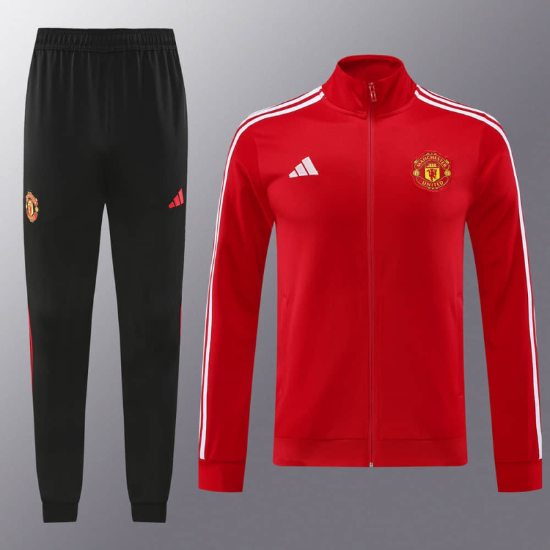 Manchester United Jacket training suit set 24/25 Football team shirt Jersey Sports shirt