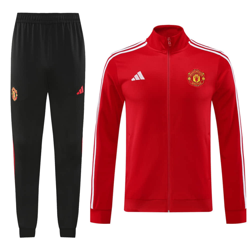 Manchester United Jacket training suit set 24/25 Football team shirt Jersey Sports shirt