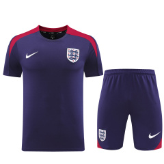 England Short sleeve training kit 24/25 Football team shirt Jersey Sports shirt