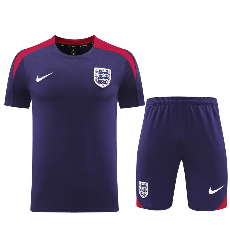 England Short sleeve training kit 24/25 Football team shirt Jersey Sports shirt