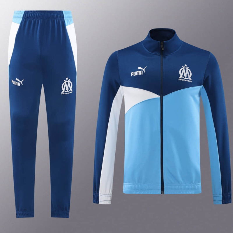 Marseille Jacket training suit set 24/25 Football team shirt Jersey Sports shirt