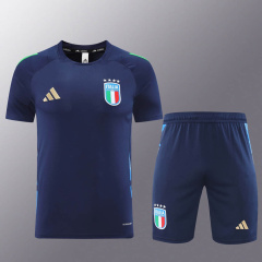 Italy Short sleeve training kit 24/25 Football team shirt Jersey Sports shirt
