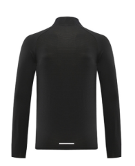 Benfica Long-sleeved half pull training Quick drying sports and fitness shirt football team jersey sports shirt