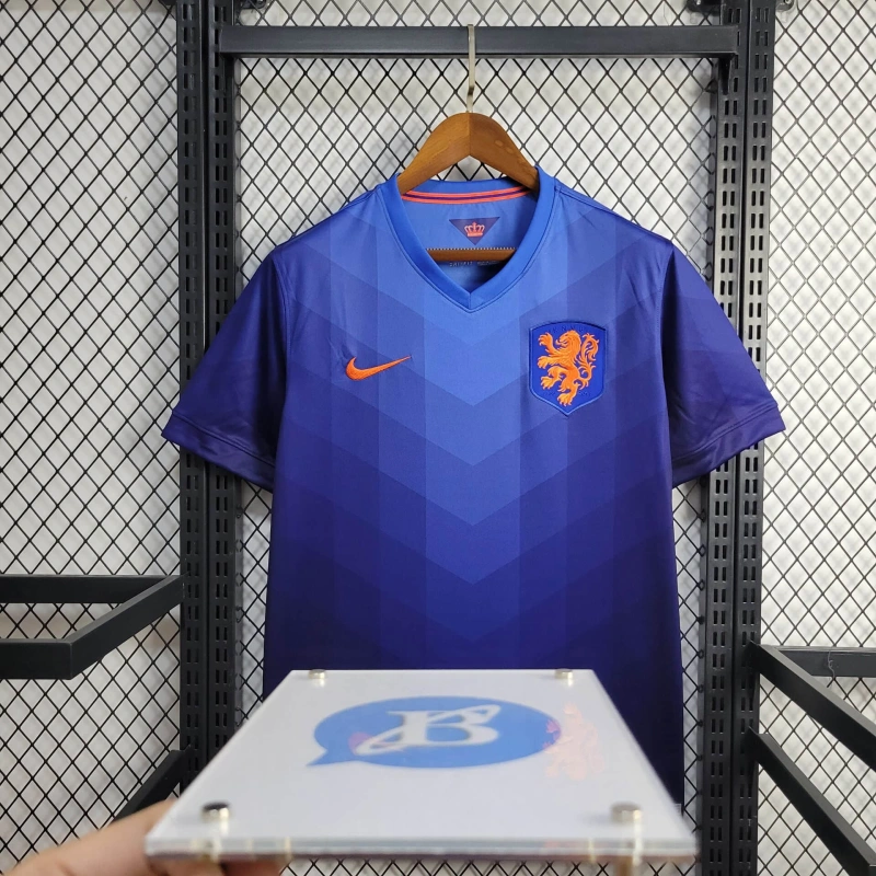 Retro Netherlands Away 2014 Football team shirt Jersey Sports shirt
