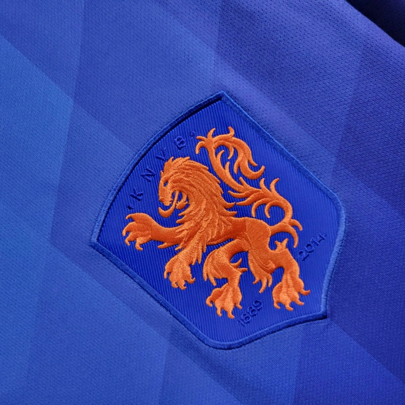Retro Netherlands Away 2014 Football team shirt Jersey Sports shirt