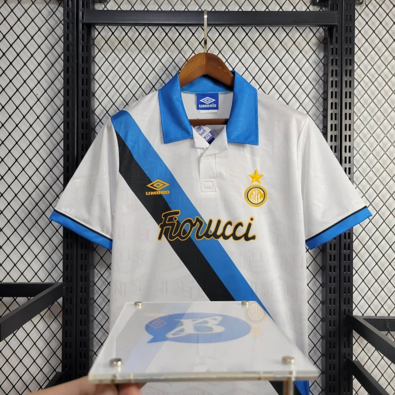 Retro Inter Milan Away 94/95 Football team shirt Jersey Sports shirt