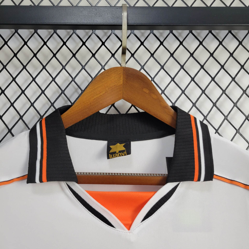 Retro Valencia Home 99/00 Football team shirt Jersey Sports shirt