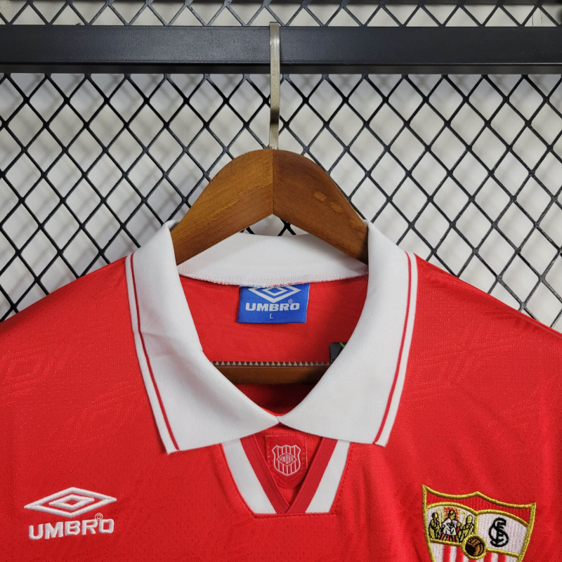Retro Sevilla away 94/96 Football team shirt Jersey Sports shirt