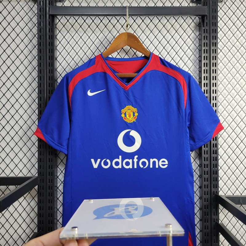 Retro Manchester United away 2005/06 Football team shirt Jersey Sports shirt