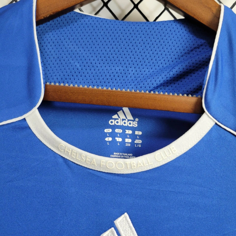 Retro Chelsea home long sleeve 06/07 Football team shirt Jersey Sports shirt