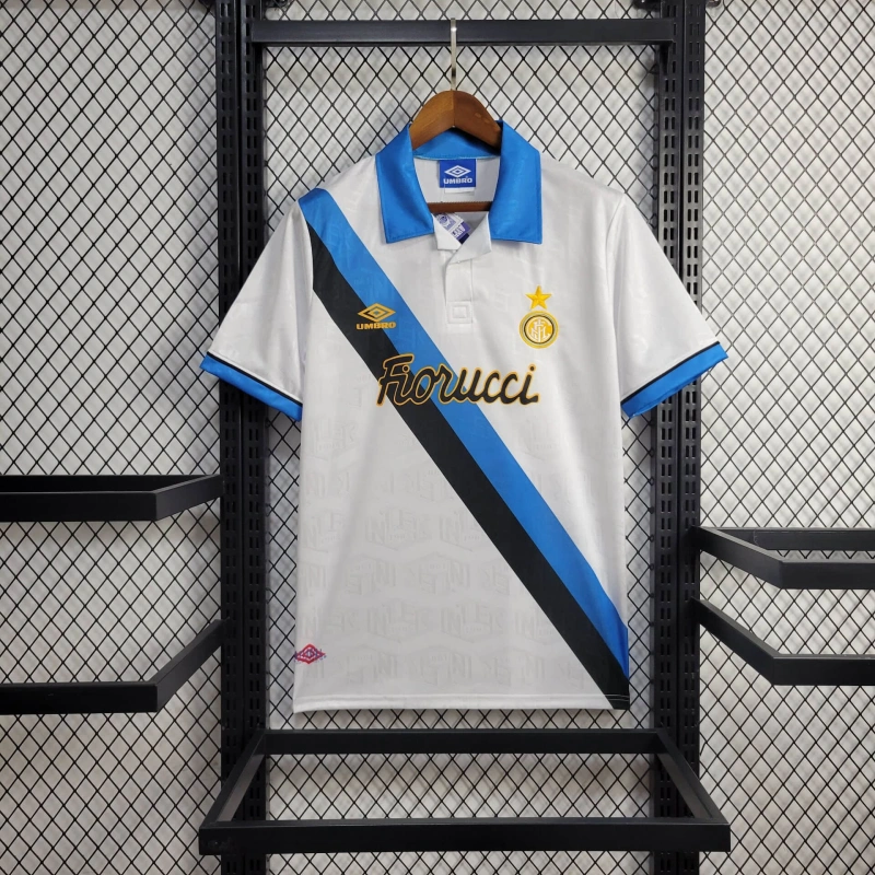 Retro Inter Milan Away 94/95 Football team shirt Jersey Sports shirt
