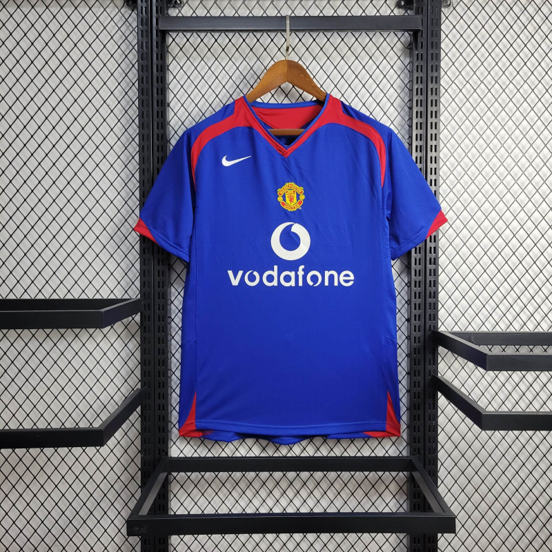 Retro Manchester United away 2005/06 Football team shirt Jersey Sports shirt