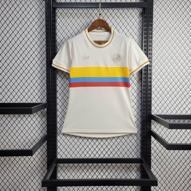 Women Colombia Anniversary Edition 24/25 Football team shirt Jersey Sports shirt