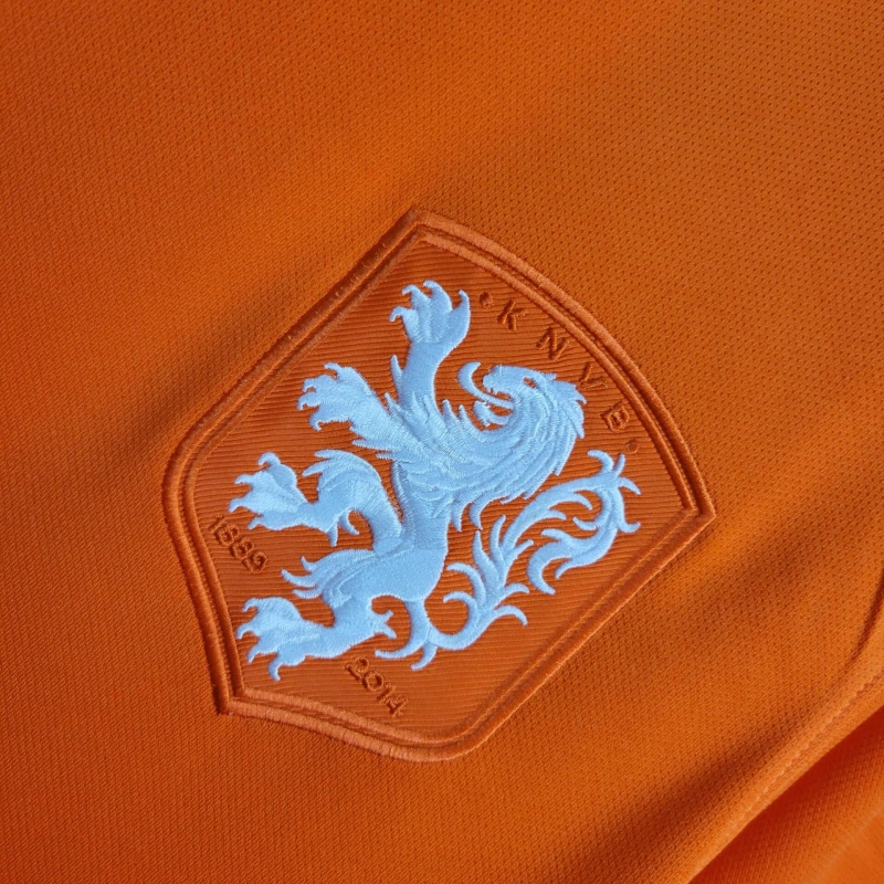 Retro Netherlands Home 2014 Football team shirt Jersey Sports shirt